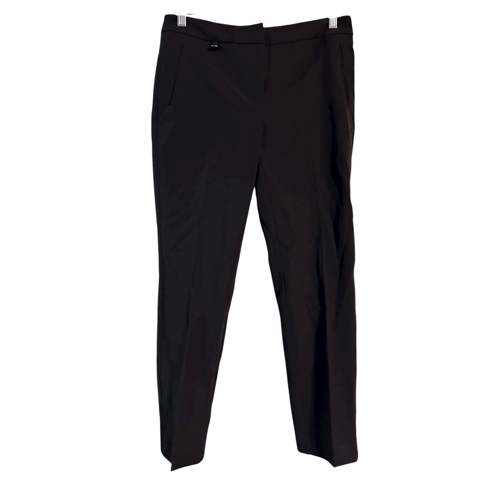 Adrianna Papell Black Bi Stretch Kate Fit Career Pants, Size 6, Women's‎